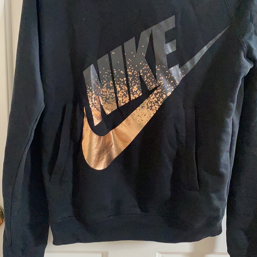 Nike Black & Rose Gold Hoodie - Picture 6 of 12